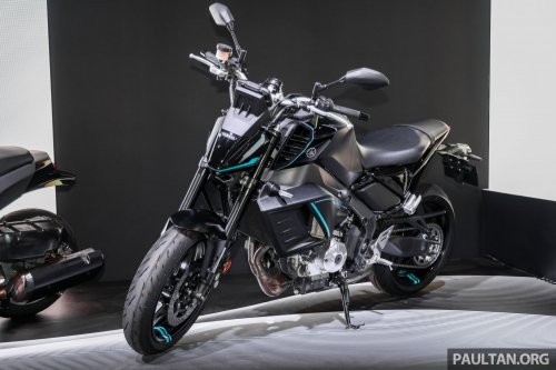 Yamaha unveils prototype alternate fuel vehicles and EVs at 2025 Japan Mobility Show in Tokyo