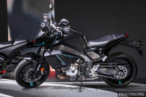 Yamaha unveils prototype alternate fuel vehicles and EVs at 2025 Japan Mobility Show in Tokyo