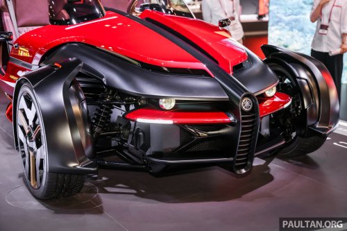 Yamaha unveils prototype alternate fuel vehicles and EVs at 2025 Japan Mobility Show in Tokyo