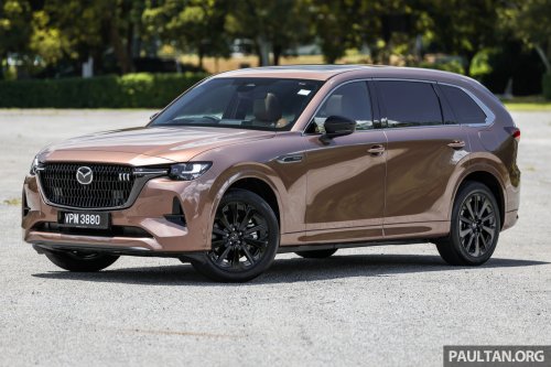 Mazda CX-80 2.5G PHEV AWD in Malaysia – three-row SUV, captain seats, 65 km NEDC EV range; RM297k