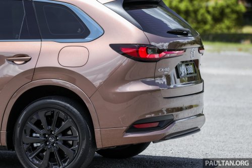 Mazda CX-80 2.5G PHEV AWD in Malaysia – three-row SUV, captain seats, 65 km NEDC EV range; RM297k