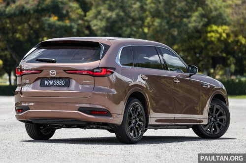 Mazda CX-80 2.5G PHEV AWD in Malaysia – three-row SUV, captain seats, 65 km NEDC EV range; RM297k
