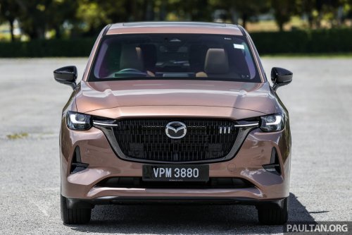Mazda CX-80 2.5G PHEV AWD in Malaysia – three-row SUV, captain seats, 65 km NEDC EV range; RM297k