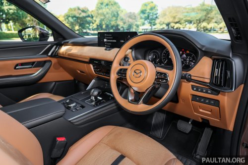 Mazda CX-80 2.5G PHEV AWD in Malaysia – three-row SUV, captain seats, 65 km NEDC EV range; RM297k