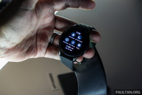 Perodua P-Go smartwatch – 1.43″ AMOLED; HR, sleep, blood pressure/O2 monitor; works as car key, RM950