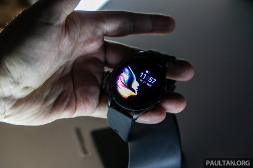 Perodua P-Go smartwatch – 1.43″ AMOLED; HR, sleep, blood pressure/O2 monitor; works as car key, RM950