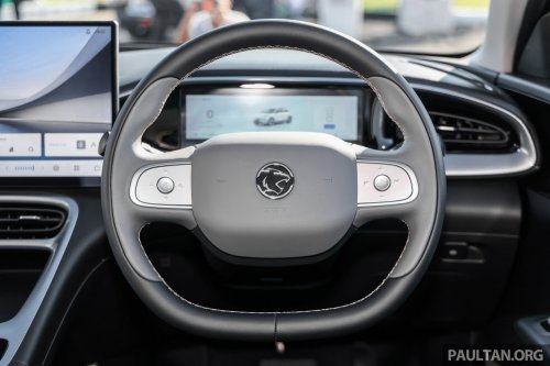 Proton eMas 5 Flint Grey interior – standard colour for Malaysia’s cheapest EV, RM60,000 to RM80,000 est