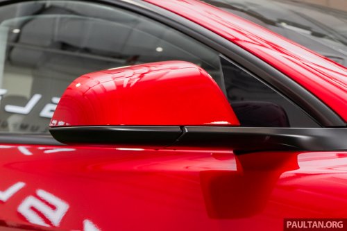 2026 Tesla Model 3 Long Range RWD in Malaysia – 750 km WLTP, indicator stalk, black badges, RM185k