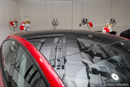 2026 Tesla Model 3 Long Range RWD in Malaysia – 750 km WLTP, indicator stalk, black badges, RM185k