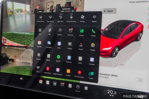 2026 Tesla Model 3 Long Range RWD in Malaysia – 750 km WLTP, indicator stalk, black badges, RM185k