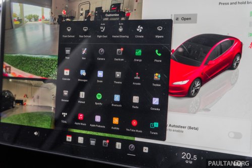 2026 Tesla Model 3 Long Range RWD in Malaysia – 750 km WLTP, indicator stalk, black badges, RM185k