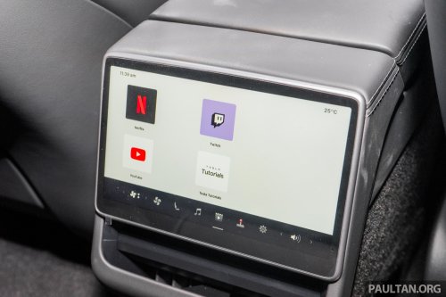 2026 Tesla Model 3 Long Range RWD in Malaysia – 750 km WLTP, indicator stalk, black badges, RM185k