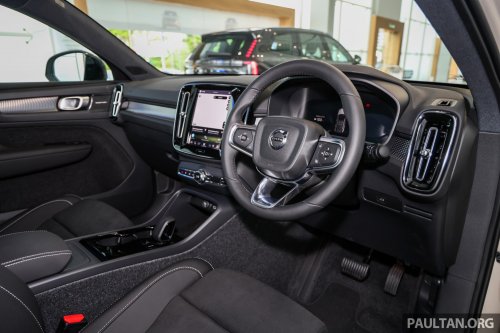 2026 Volvo EC40 Ultra Single Motor – full gallery of RWD EV; 238 PS, 488 km WLTP range; RM248,888