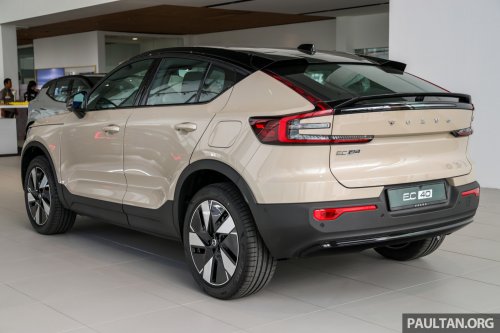 2026 Volvo EC40 Ultra Single Motor – full gallery of RWD EV; 238 PS, 488 km WLTP range; RM248,888