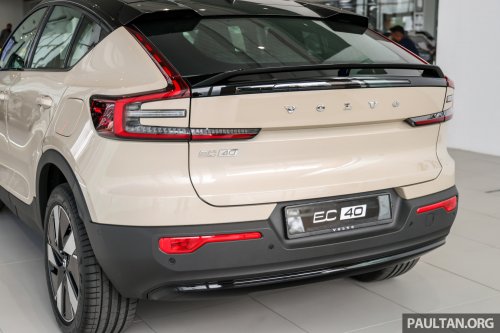 2026 Volvo EC40 Ultra Single Motor – full gallery of RWD EV; 238 PS, 488 km WLTP range; RM248,888