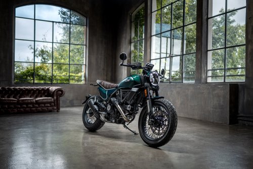 New Emerald Green livery for 2026 Ducati Scrambler
