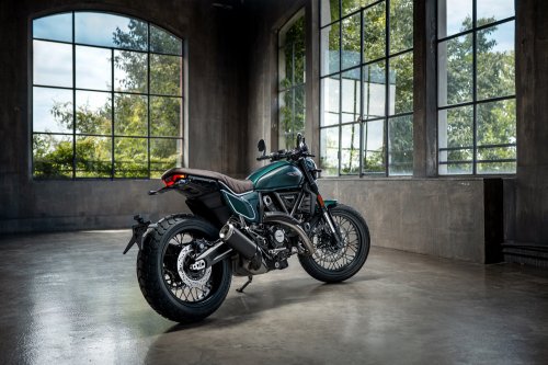 New Emerald Green livery for 2026 Ducati Scrambler
