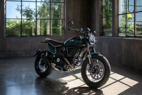 New Emerald Green livery for 2026 Ducati Scrambler