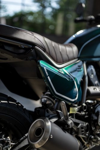 New Emerald Green livery for 2026 Ducati Scrambler