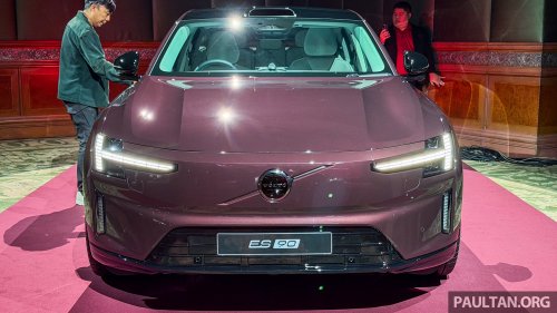Volvo ES90 spotted in KL, EV is launching this month