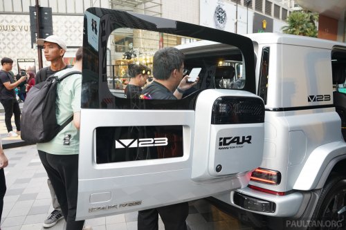 iCaur V23 previewed in Malaysia – launch in Q4 2025; 2WD, AWD variants; up to 430 km; RM145k-RM155k est