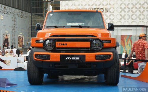 iCaur V23 previewed in Malaysia – launch in Q4 2025; 2WD, AWD variants; up to 430 km; RM145k-RM155k est