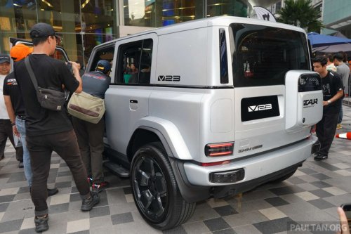 iCaur V23 previewed in Malaysia – launch in Q4 2025; 2WD, AWD variants; up to 430 km; RM145k-RM155k est