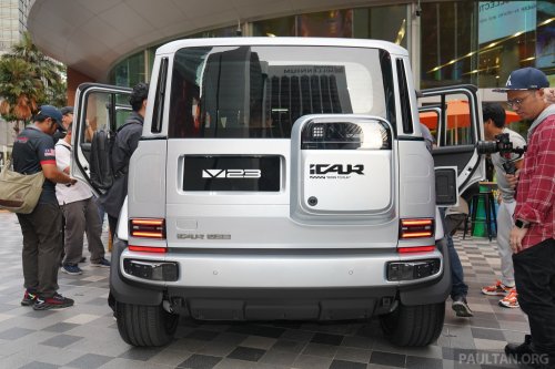 iCaur V23 previewed in Malaysia – launch in Q4 2025; 2WD, AWD variants; up to 430 km; RM145k-RM155k est