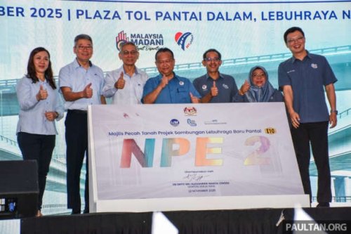 NPE2 breaks ground – RM1.7b elevated highway, Pantai Dalam toll-Jln Istana, ready 2029, MLFF tolling