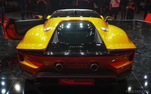 Ferrari 849 Testarossa in Bangkok for ASEAN debut – SF90 replacement with iconic name and 1,050 PS