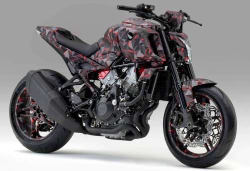 Honda shows V3R prototype at EICMA, 900 cc, V-three