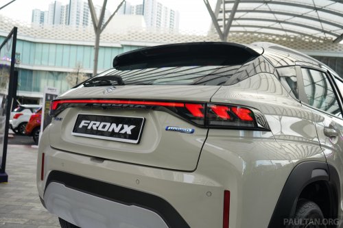 Suzuki Fronx Hybrid launched in Malaysia – 1.5L four-cylinder, ADAS, CBU Indonesia; RM148k on-the-road