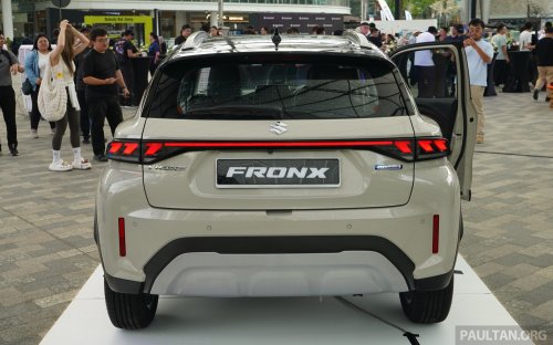 Suzuki Fronx Hybrid launched in Malaysia – 1.5L four-cylinder, ADAS, CBU Indonesia; RM148k on-the-road