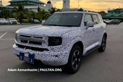 Jetour T1 spotted in Malaysia – less rugged-looking SUV compared to T2; 1.5T or 2.0T; launching soon?
