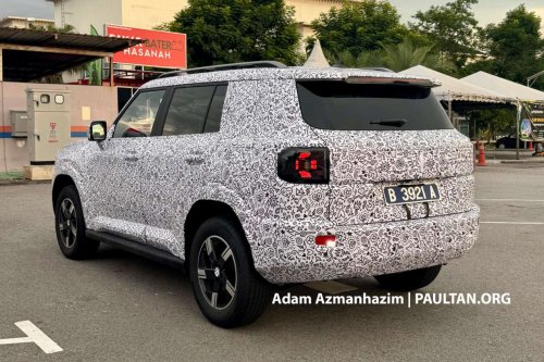 Jetour T1 spotted in Malaysia – less rugged-looking SUV compared to T2; 1.5T or 2.0T; launching soon?
