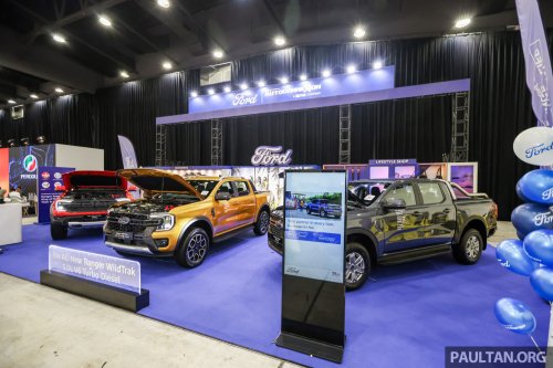 Ford Ranger XLT Plus, WildTrak 3.0 TD, Raptor petrol displayed at ACE 2025 – up to RM16,000 in savings