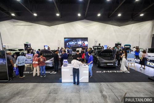 Proton eMas at ACE 2025 – eMas 5 Premium on display, RM70k for 325 km WLTP, test drives available