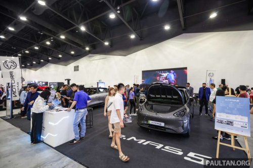 Proton eMas at ACE 2025 – eMas 5 Premium on display, RM70k for 325 km WLTP, test drives available