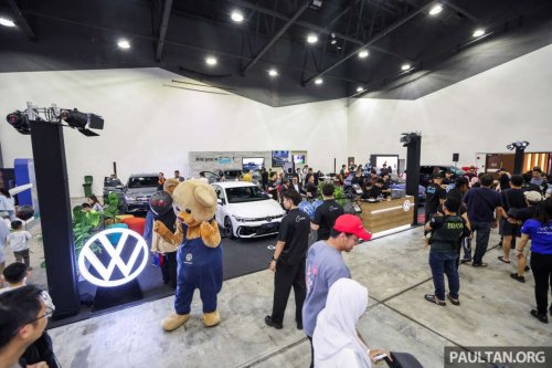 Volkswagen Golf GTI, 1.5L eTSI R-Line facelifts at ACE 2025; guest appearance by Datuk Azizulhasni Awang