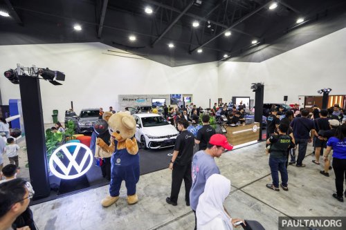 Volkswagen Golf GTI, 1.5L eTSI R-Line facelifts at ACE 2025; guest appearance by Datuk Azizulhasni Awang