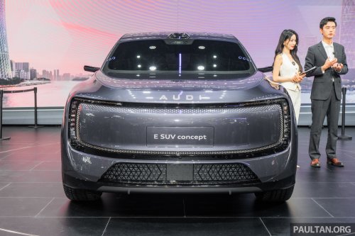 AUDI E SUV concept debuts in Guangzhou – 680 PS, 700 km CLTC; production version launching in 2026
