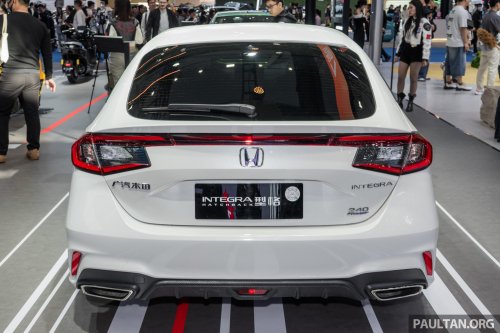 Honda Integra Hatchback Style concept in Guangzhou – manual two-door targa; new CR-X, anyone?