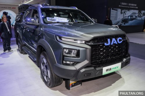 JAC T9 PHEV in Guangzhou – 523 PS/1,000 Nm pick-up, 100 km EV range, coming to Malaysia Q1 2026