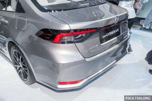 2026 Toyota Corolla sedan facelift in Guangzhou – new face, interior, large touchscreen, coming to Malaysia?