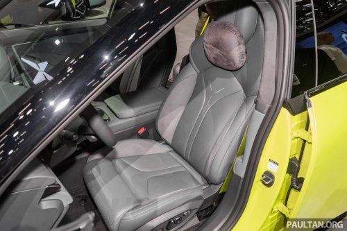 2025 Xpeng P7 in Guangzhou – scissor doors available; up to 594 PS/695 Nm, up to 820 km CLTC