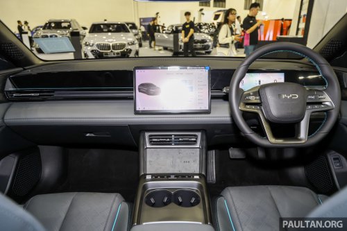 BYD Seal 6 EV in Ivory Gold at ACE 2025 – Premium only, same price at RM116,500; limited to 100 units