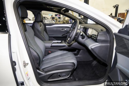 BYD Seal 6 EV in Ivory Gold at ACE 2025 – Premium only, same price at RM116,500; limited to 100 units