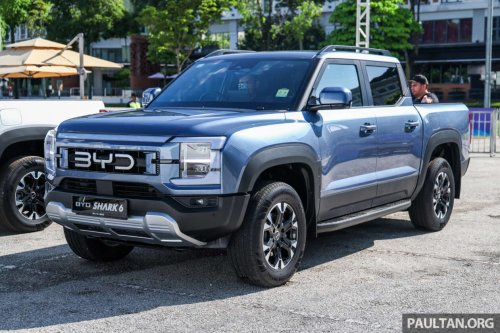 BYD Shark 6 pick-up previewed in Malaysia – 436 PS and 650 Nm DMO plug-in hybrid, 0-100 km/h in 5.7 secs