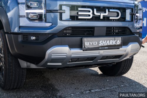 BYD Shark 6 pick-up previewed in Malaysia – 436 PS and 650 Nm DMO plug-in hybrid, 0-100 km/h in 5.7 secs