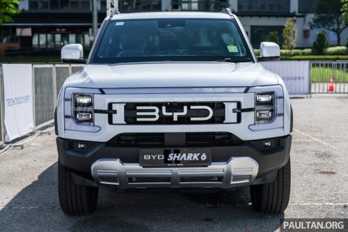 BYD Shark 6 pick-up previewed in Malaysia – 436 PS and 650 Nm DMO plug-in hybrid, 0-100 km/h in 5.7 secs
